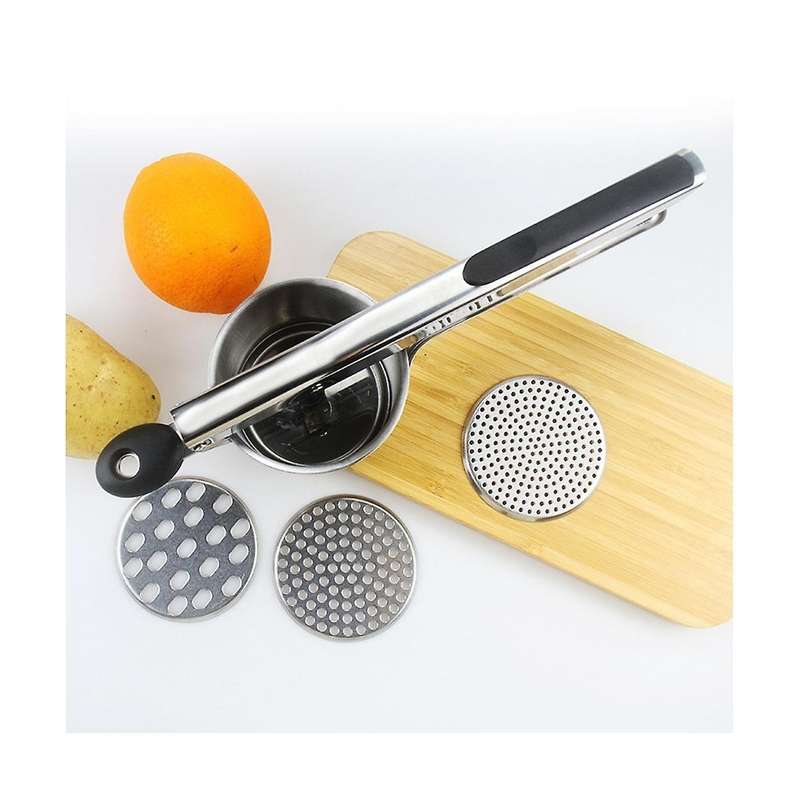 Potato Masher Potato Ricer Press Mashed Potatoes Crushing Puree Fruit Vegetable Squeezer Juicer Pre
