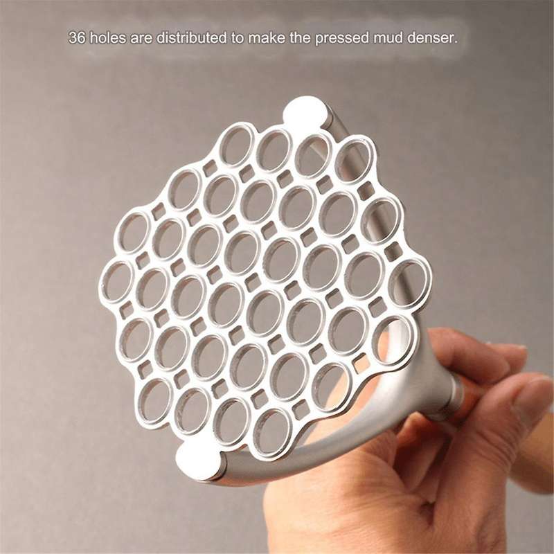 Potatoes Mud Pressure Wood Handle Potato Masher Ricer Fruit Vegetable Tools Kitchen Gadgets Accessor