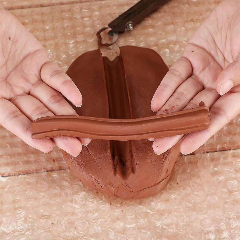 Pottery Handle Making Tool with 9 Pcs Mug Handle Mold Adjustable Clay Pottery Tools Ceramic Tools Po