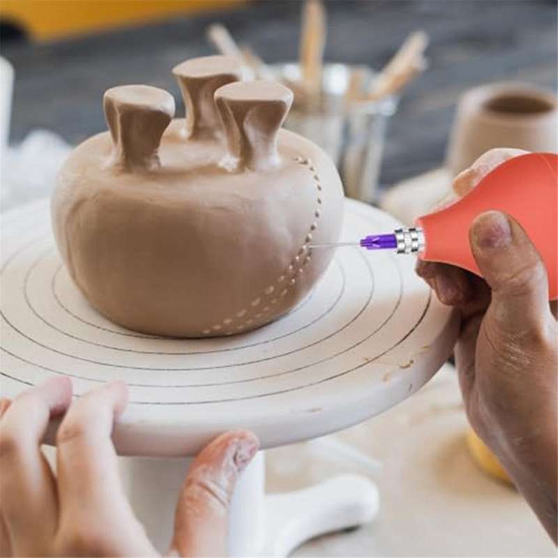 Pottery Tool Supplies, Precision Tip Applicator for Needle with Fill Funnel 3 Oz Clay Glaze Squeeze