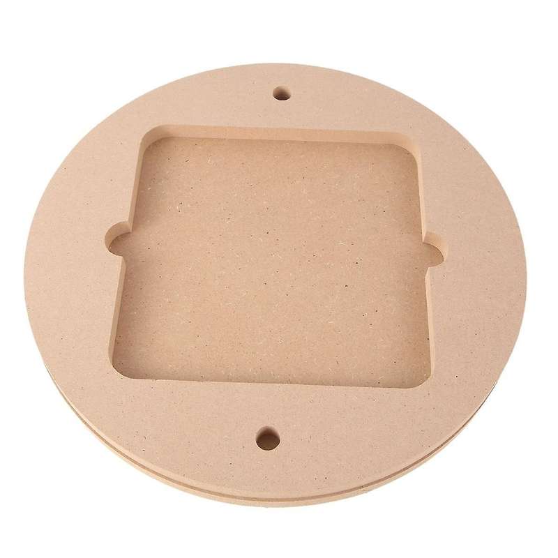Pottery Wheel Bat System , Upgraded 12 Inch Round Outer Bat Tool Set with 6-Pack 7 Inch Square Inner