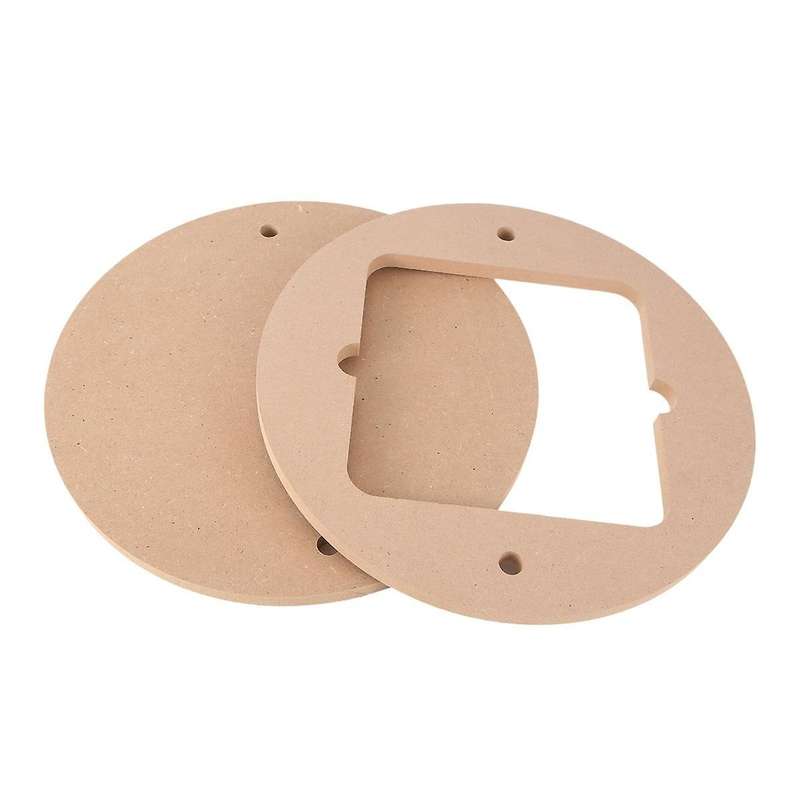 Pottery Wheel Bat System , Upgraded 12 Inch Round Outer Bat Tool Set with 6-Pack 7 Inch Square Inner
