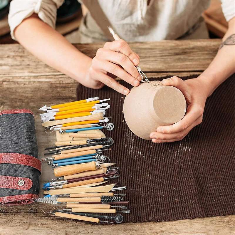 Pottery Tools for Sculpting,clay Tool Kit for Carving,ceramic Tool Set for Modeling,ceramics Tools K