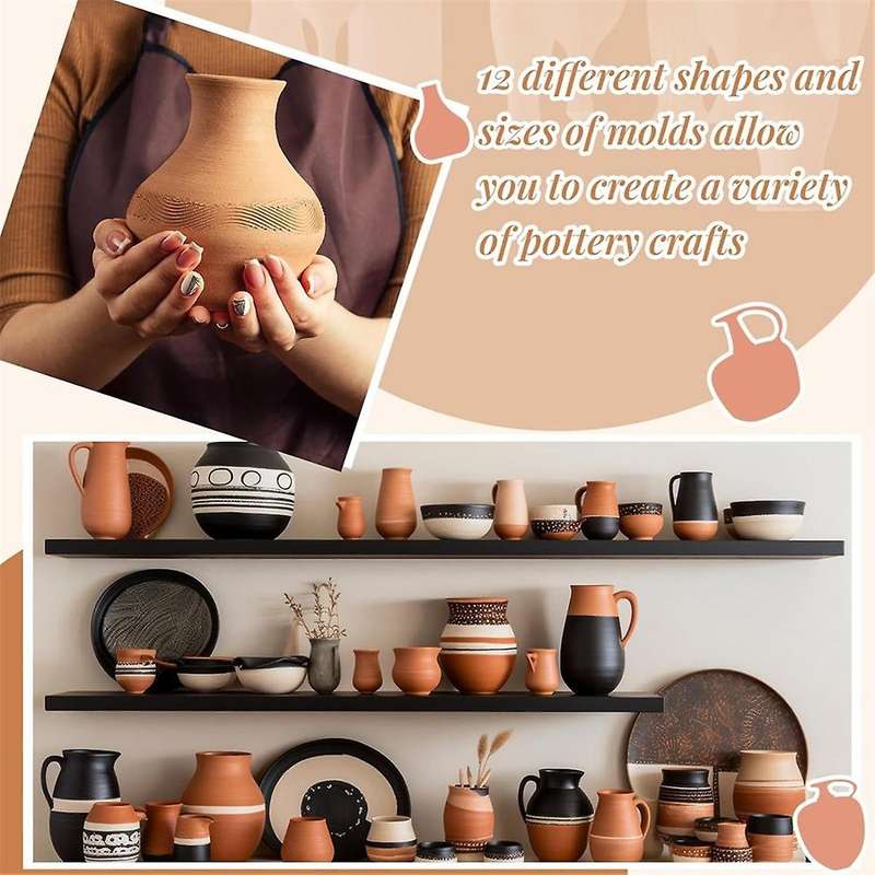 Pottery Tools Pottery Foot Shaping Tools Pottery Trimming Tools Pottery Ribs Pottery Supplies for Sc