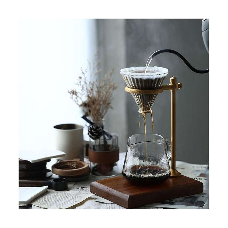 Pour Over Stand Coffee Station, Pour Over Coffee Dripper Adjustable Coffee Filter Stand Holder with
