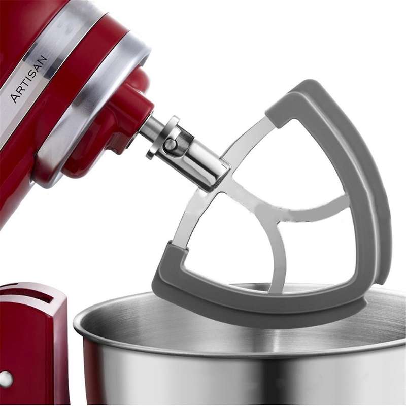 Pouring Shield Flex Edge Beater Paddle for 4.5-5QT Mixer Bowl for Stand Mixer Attachments