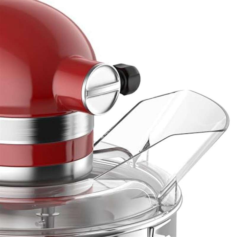 Pouring Shield for 4.5-5 Quart Mixer Bowl, Clear Safety Shield for Aid Tilt-head Stand Mixers
