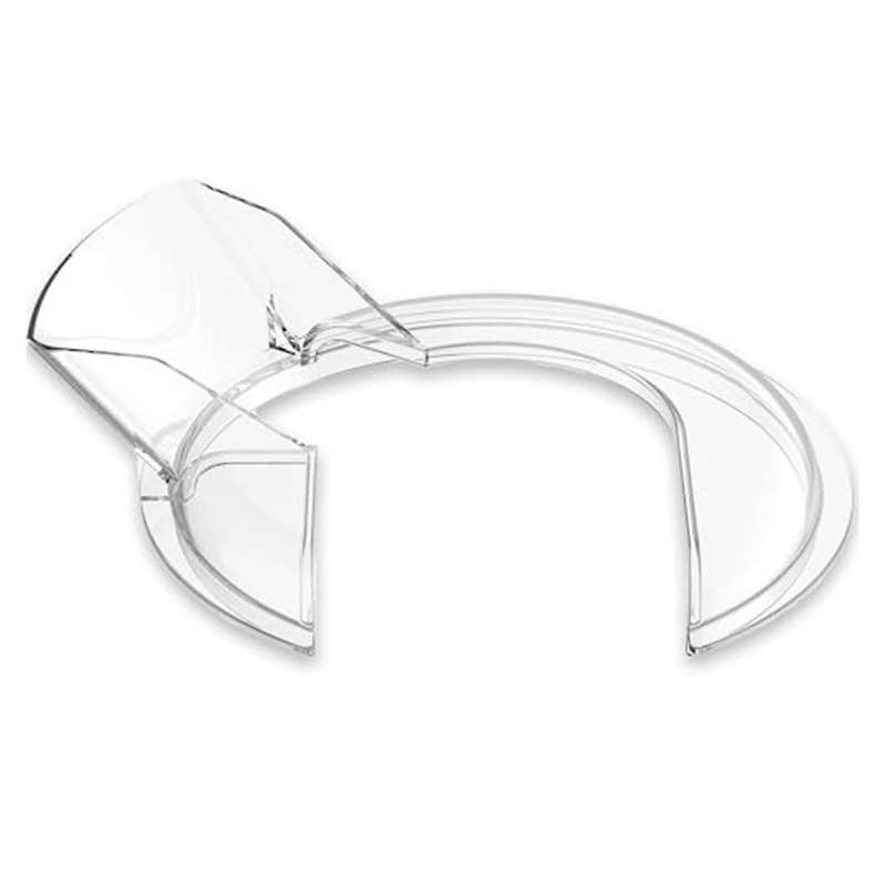 Pouring Shield for 4.5-5 Quart Mixer Bowl, Clear Safety Shield for Aid Tilt-head Stand Mixers