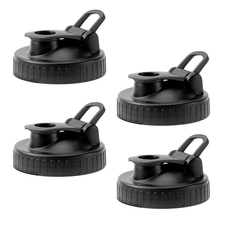 Pour Spout Lids for Ball Wide Mouth Mason Jars, Airtight Canning Jar Flip Cap Top Lid for Dressing P