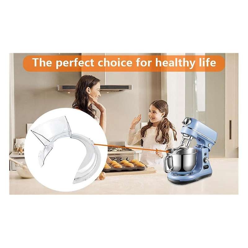 Pouring Shield Flex Edge Beater for Mixer, Suitable for 4.5-5QT Mixer Bowl Stainless Steel, Glass