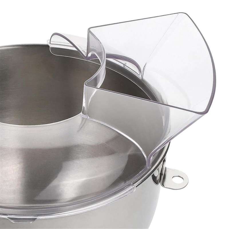 Pouring Shield Flex Edge Beater for Mixer, Suitable for 4.5-5QT Mixer Bowl Stainless Steel, Glass