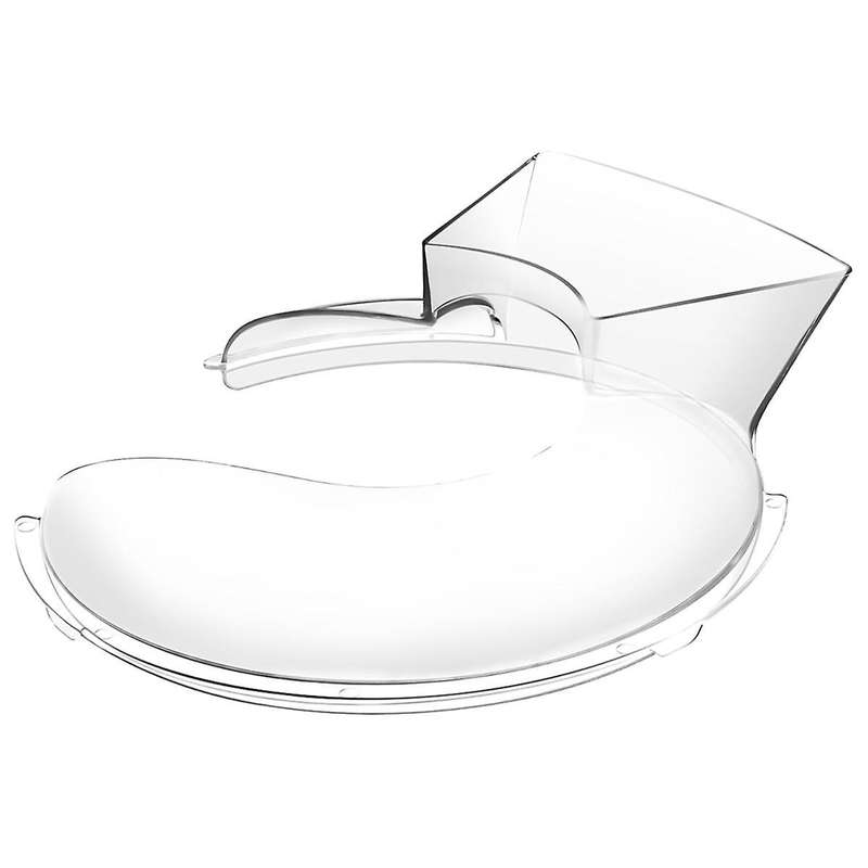 Pouring Shield for 5.5 Quart, 6, 7, 8 Qt Stainless Steel Bowl-Lift Stand Mixer Accessories Splash Gu