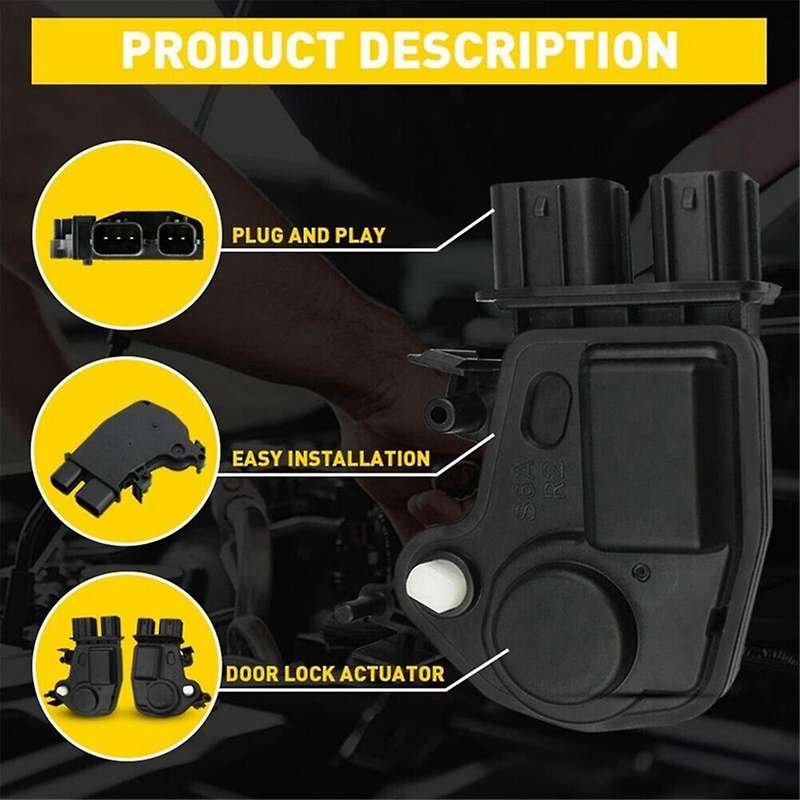 Power Door Lock Actuator Front Right Passenger Side for Accord Odyssey Pilot 72115-S6A-J01 72155S6AJ