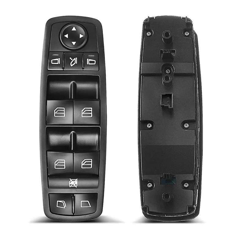 Power Master Window Switch A2518300390 for - W164 W251 R320 R350 R500 GL320 GL350 GL450 GL550 (Black