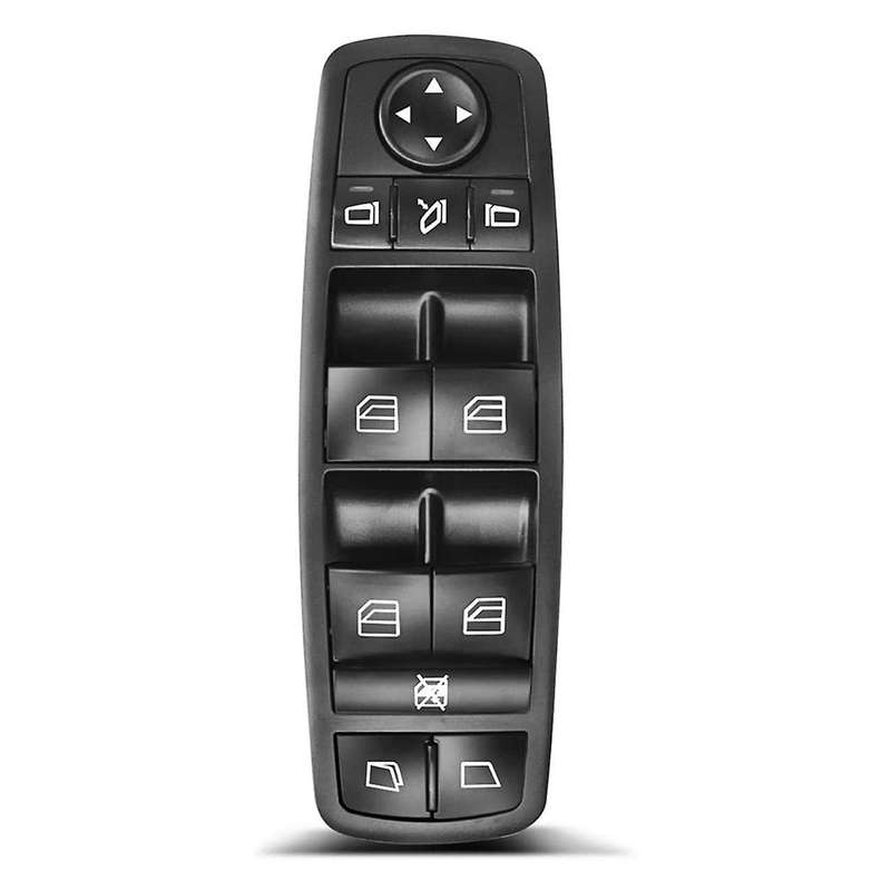 Power Master Window Switch A2518300390 for - W164 W251 R320 R350 R500 GL320 GL350 GL450 GL550 (Black