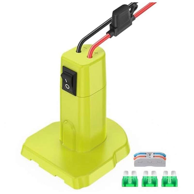 Power Wheels Adapter for 18v Battery Wheels Battery Conversion Kit with Switch, Fuses&wire Terminal