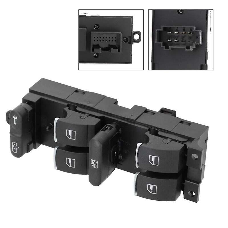 Power Window Switch for 2008 2009-2012 18D 959 857B 18D959857B Electric Master Glass Lifter Control