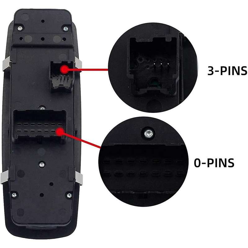 Power Window Switch Glass Lifter Switch for 2012-17 68116201AA