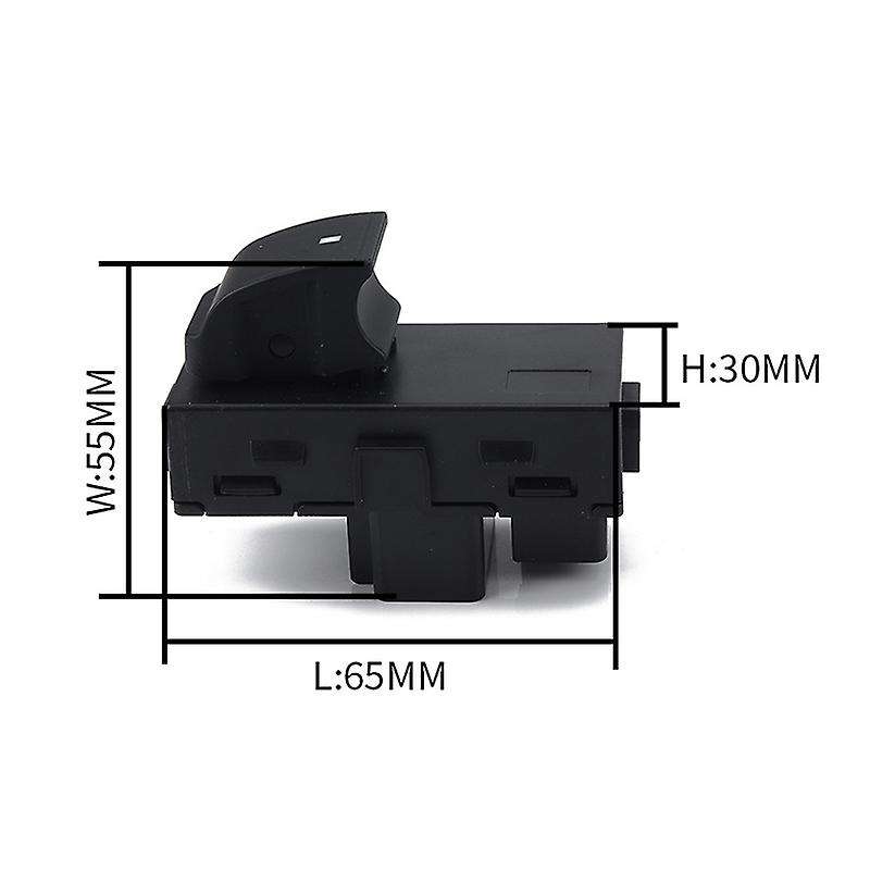 Power Window Switch Front Rear Right Passenger for Truck SUV 07-13 22895545 Trim