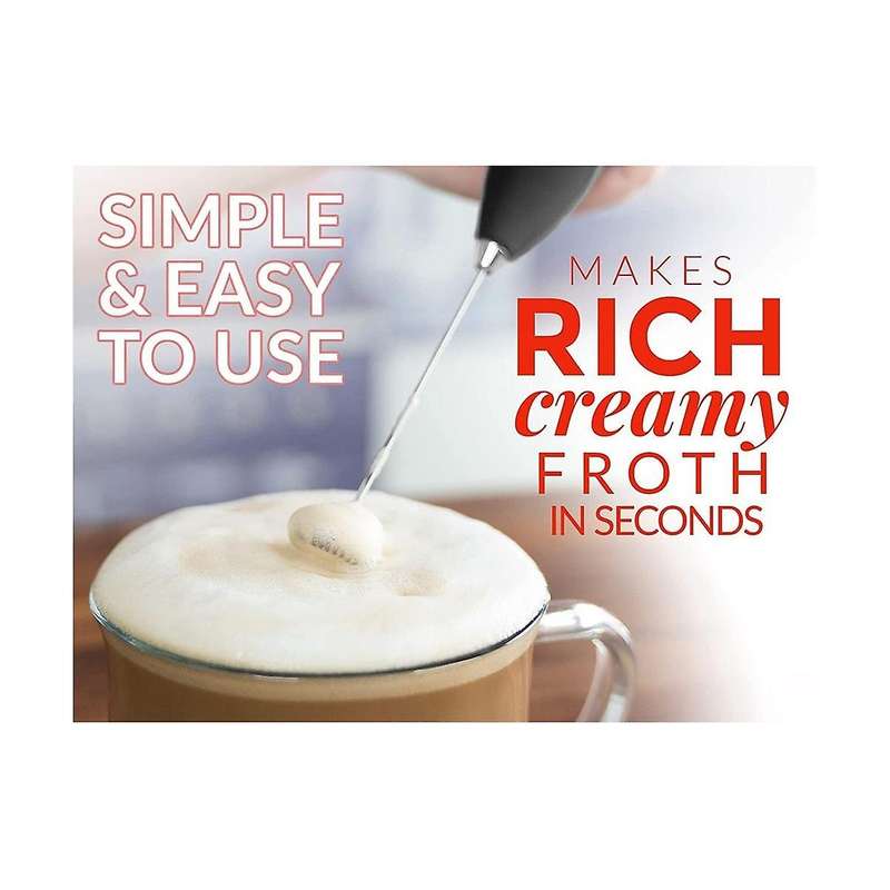 Powerful , and Steamer Foam Maker for Coffee with Upgraded Titanium Motor for Frappe, Matcha