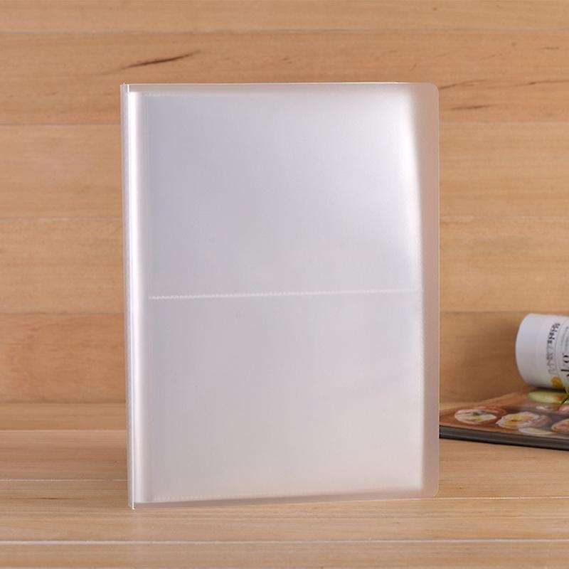 Pp Pure Frosted Simple Cover Transparent Insert Type 5r 7 Inch Pp Photo Album/postcard Book Write C