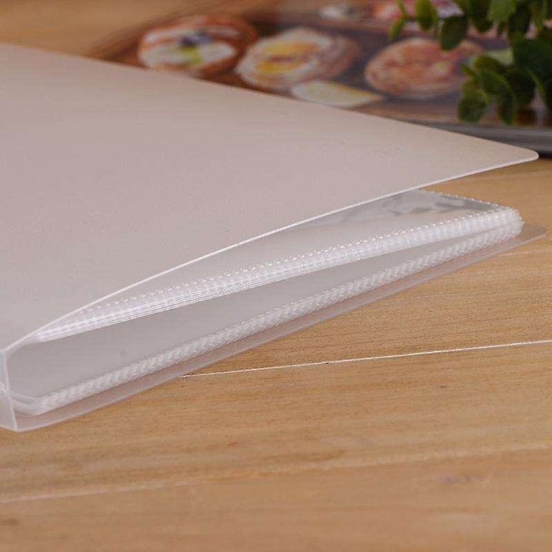 Pp Pure Frosted Simple Cover Transparent Insert Type 5r 7 Inch Pp Photo Album/postcard Book Write C