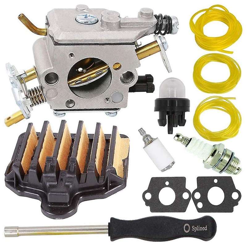 PP5020AV Carburetor with 575296301 Air Filter for PP5020 2 Stroke Gas Chainsaw Replace C1M-W47