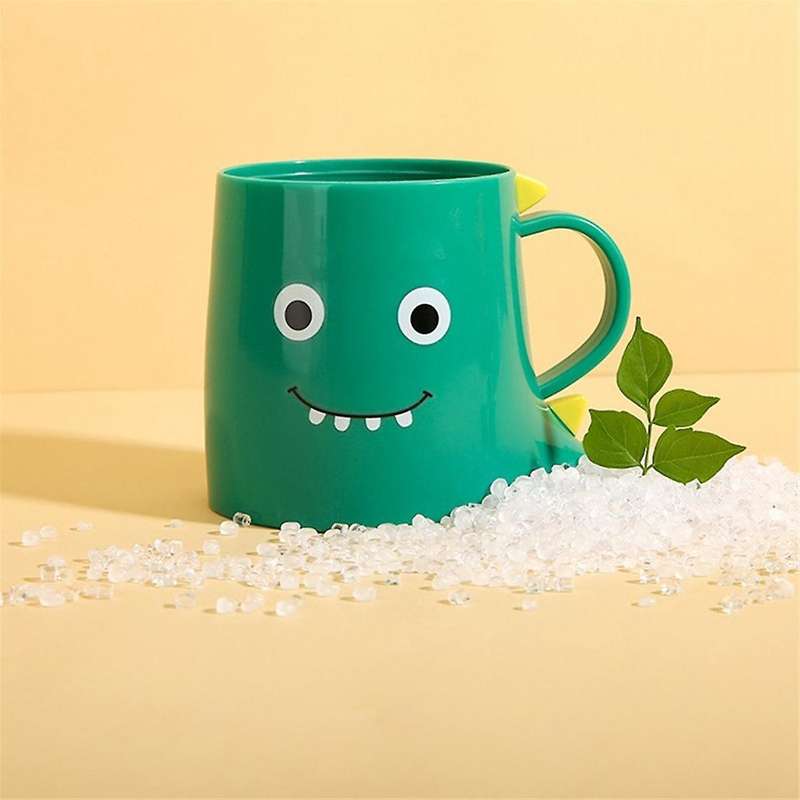 Pp Mouthwash Holder, 2pcs Cute Dinosaur Mouthwash Cups, Bathroom Toothbrush Cup, Durable Bathroom To