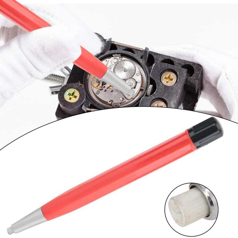 Practical Watch Rust Removal Brush Pen Clean Scratch Polishing Tool