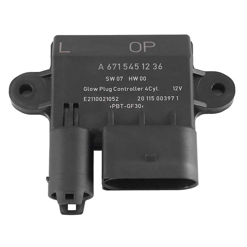 Preheating Relay Glow Plug Unit 6715450236, 6715451136, 6715451236 for Stavic 2.2 Rodius Korando 2.0