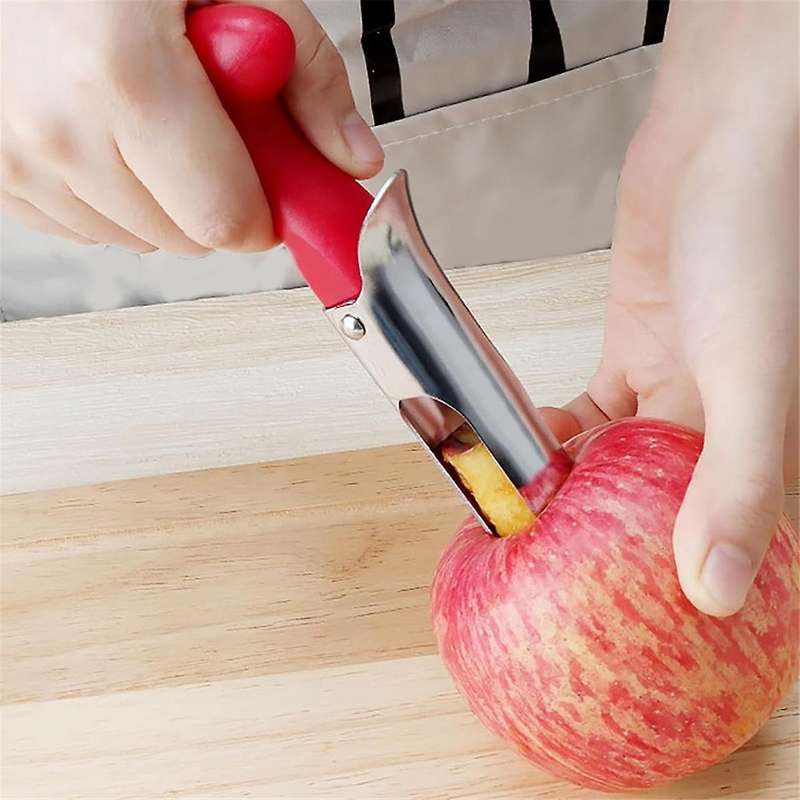 Premium Fruit Corer -Easy to Use Durable Fruit Corer Remover for Pears, Bell Peppers,Stainless Steel