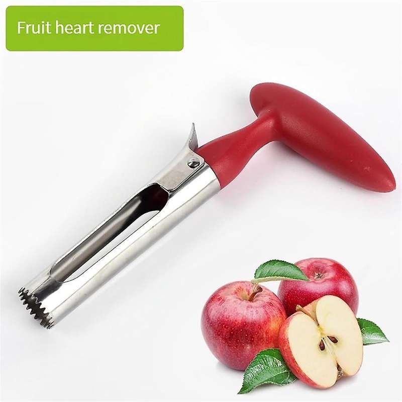 Premium Fruit Corer -Easy to Use Durable Fruit Corer Remover for Pears, Bell Peppers,Stainless Steel