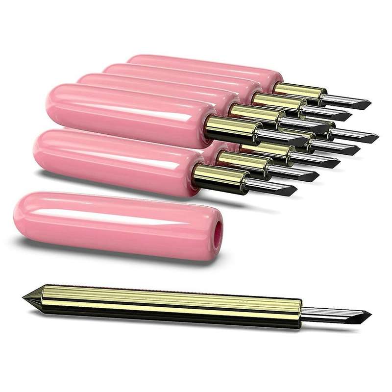 Premium Deep Cutting Blades for Maker/Maker 3, Cut Through Thicker Materials (10 Blades)
