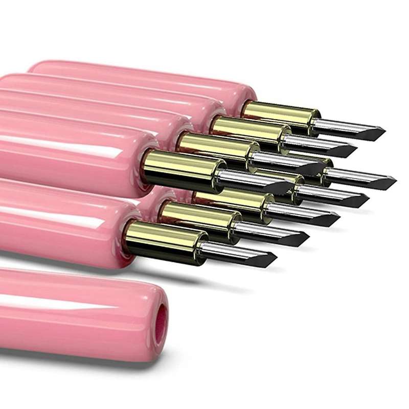 Premium Deep Cutting Blades for Maker/Maker 3, Cut Through Thicker Materials (10 Blades)