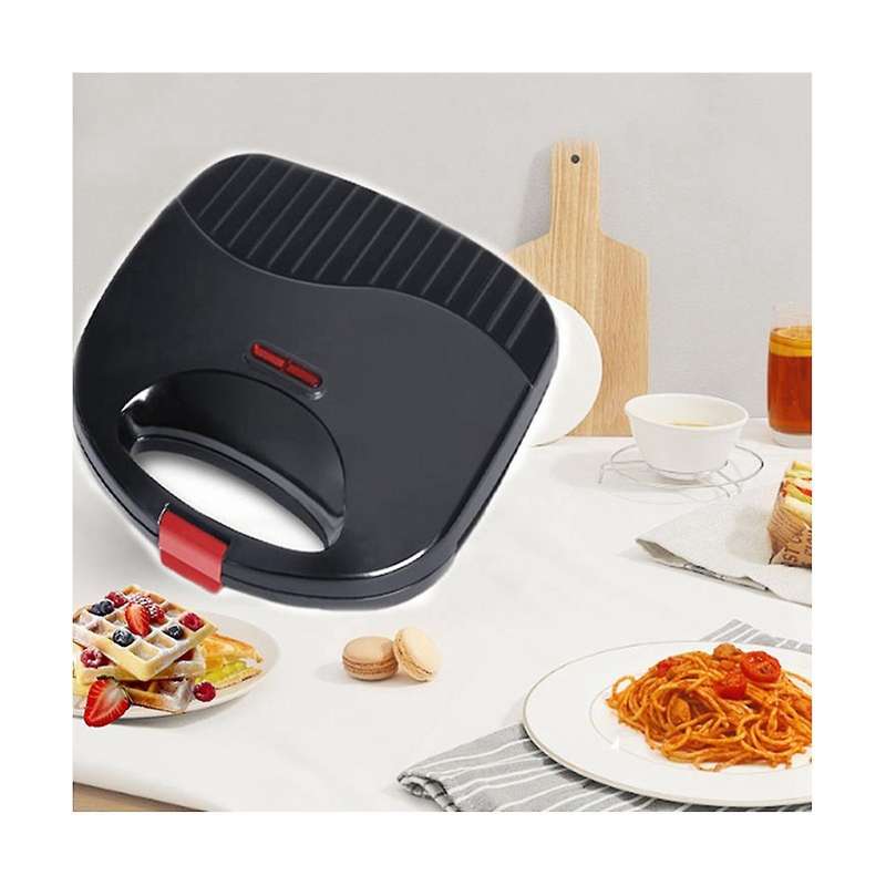 Press Waffles Grill with Non-stick Board, Double-sided Heating, Indicator Light, Easy to Use and Cle