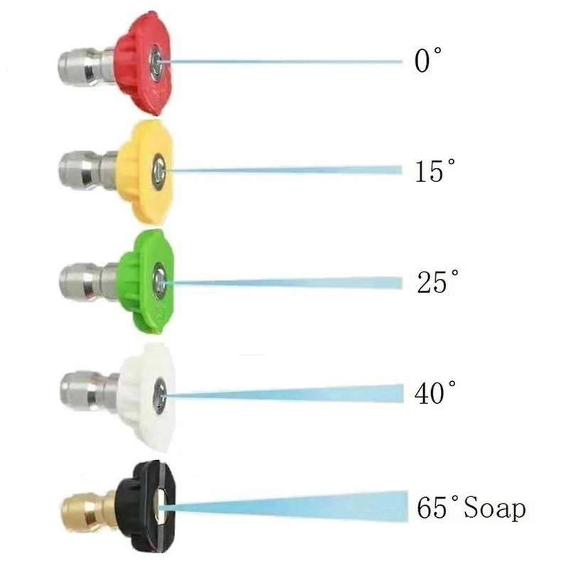 Pressure Washer Adapter with 1/4 Inch Brass Female Quick Connector Fitting for K Series Car Cleaning