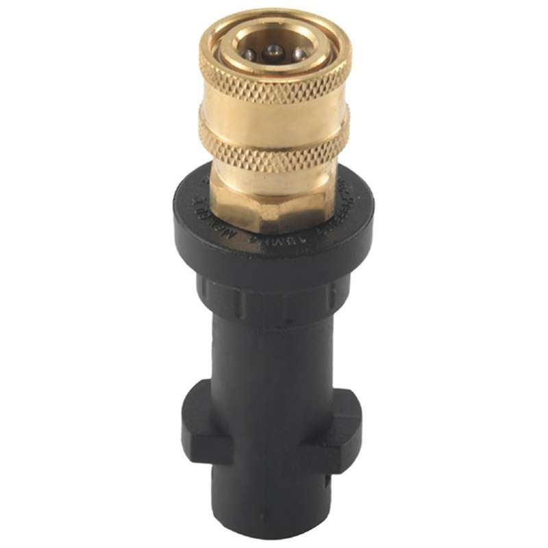 Pressure Washer Adapter with 1/4 Inch Brass Female Quick Connector Fitting for K Series Car Cleaning