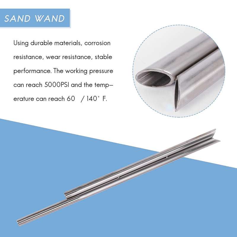Pressure Washer Sandblasting Kit, Wet Sandblaster Attachment, 5000 , 1/4 Inch Quick Disconnect 1Set