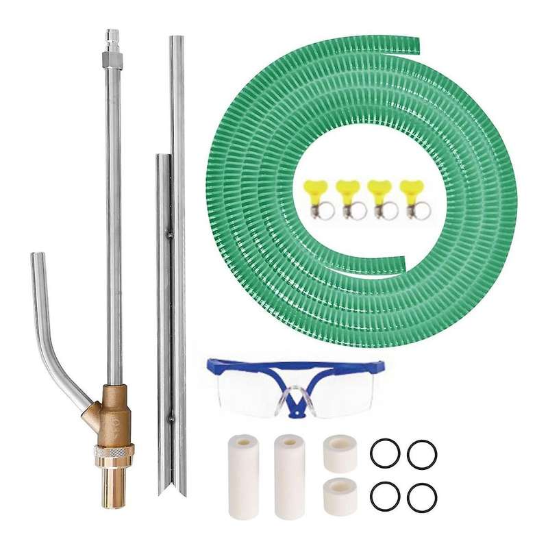Pressure Washer Sandblasting Kit Sand for Pressure Washer with Replacement Nozzle Tips, Protect Glas