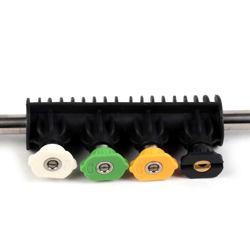 Pressure Washer Spray Jet Wand+5 Nozzle Tips for K1 K2 K4 K5 K6