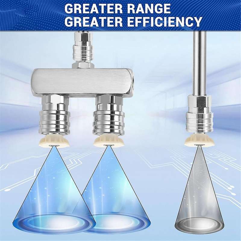 Pressure Washer Tips, 2-In-1 Washer Nozzle Tip, Dual Pressure Washer Nozzle with 4PCS Pressure Washe