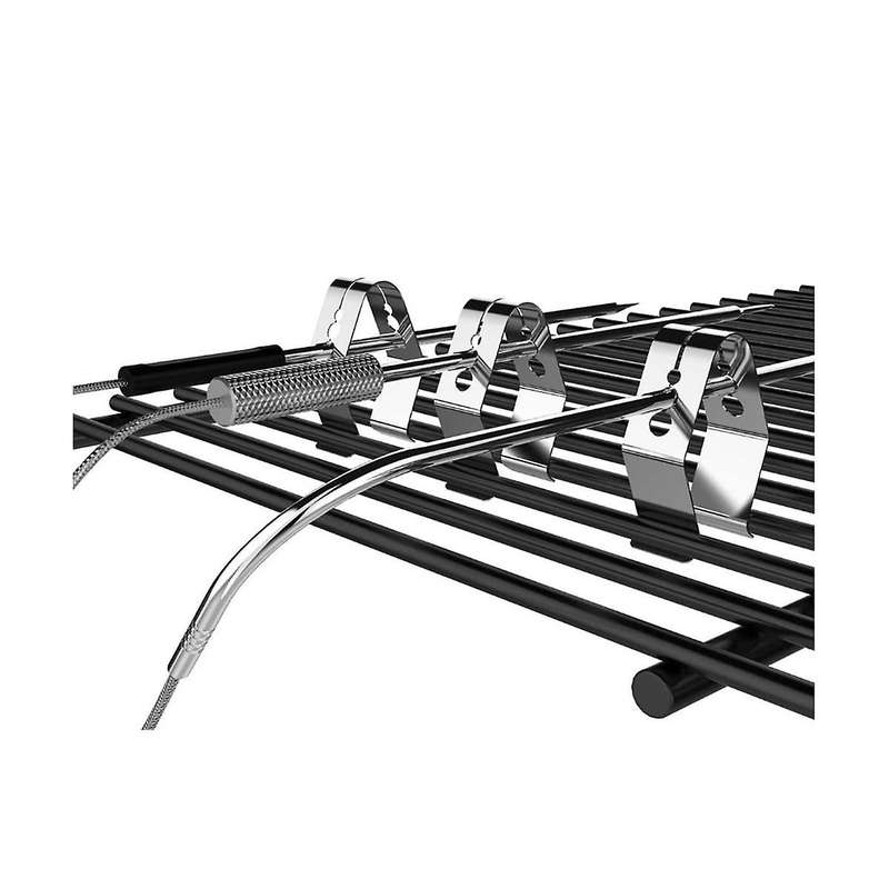 Probe Holder Clip Bbq Meat Probe Clips Three Hole Barbecue Probe Holder for Grill Ovens Ambient Tem