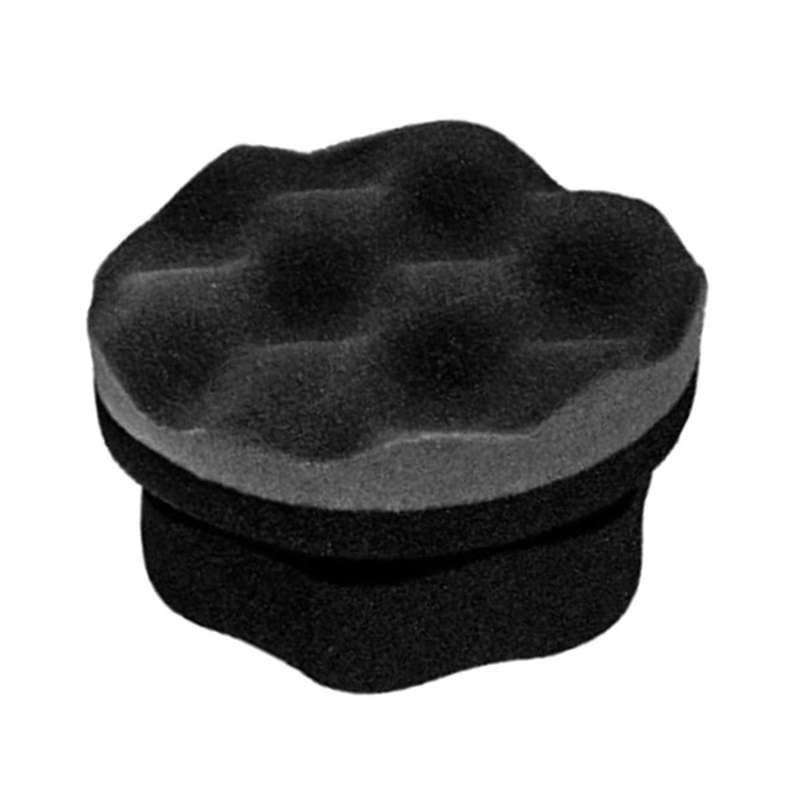 Pro Tire Hex Grip Applicator,tire Shine Car Detailing Foam Sponge Tool, for Trim Accessories, Wheel