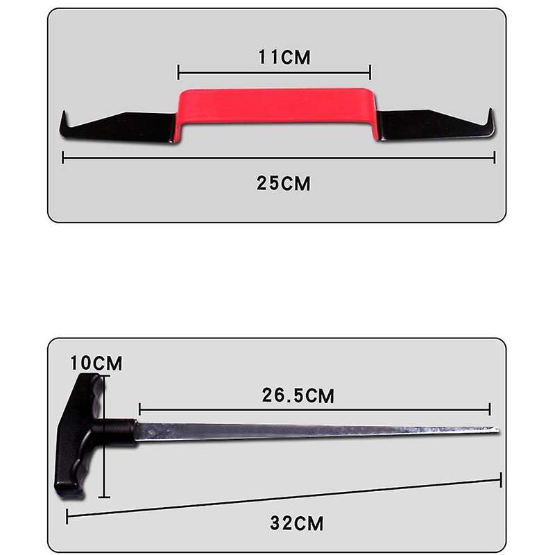 Professional Automotive Tools Car Windshield Removal Tool Kit Automotive Wind Glass Remover Tool Set