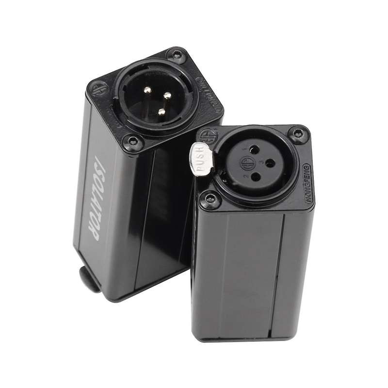 Professional Mono Common Ground Audio Isolator Acoustic Noise Filtering to Eliminate Current Sound
