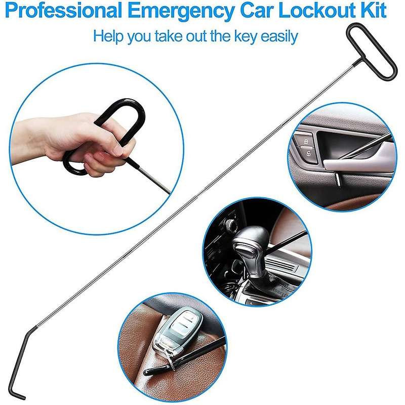 Professional Emergency Car Locking Kit,Automatic Trimming and Disassembly Tool Kit, Basic Tag Tool K