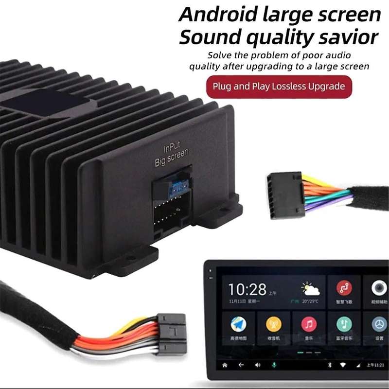 Professional Dsp Amplifier Car Audio Mp6800w Class Retrofit Power Amplifier Audio Stereo Android Sys