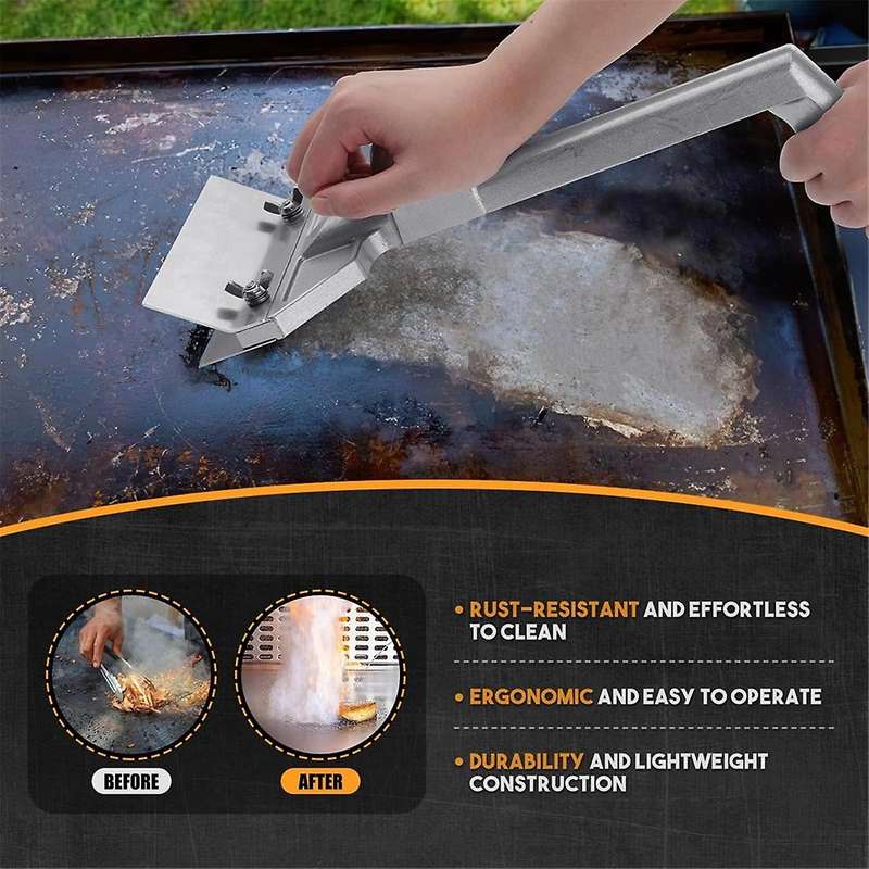Professional Griddle ,Restaurant Supplies Grill for Outdoor Flat Iron Grill Food Truck Supplies