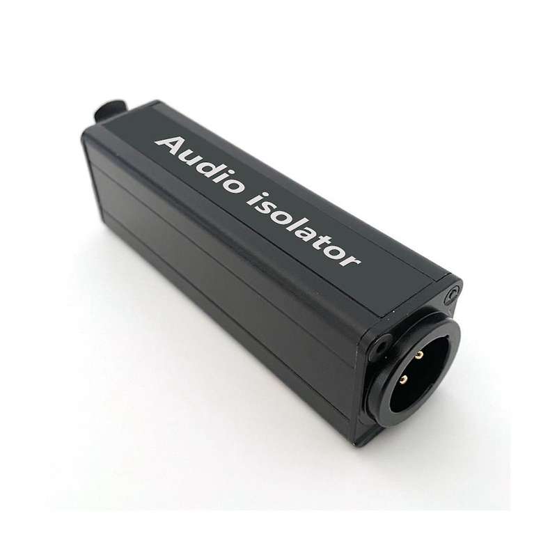 Professional Mono Common Ground Audio Isolator Acoustic Noise Filtering to Eliminate Current Sound P