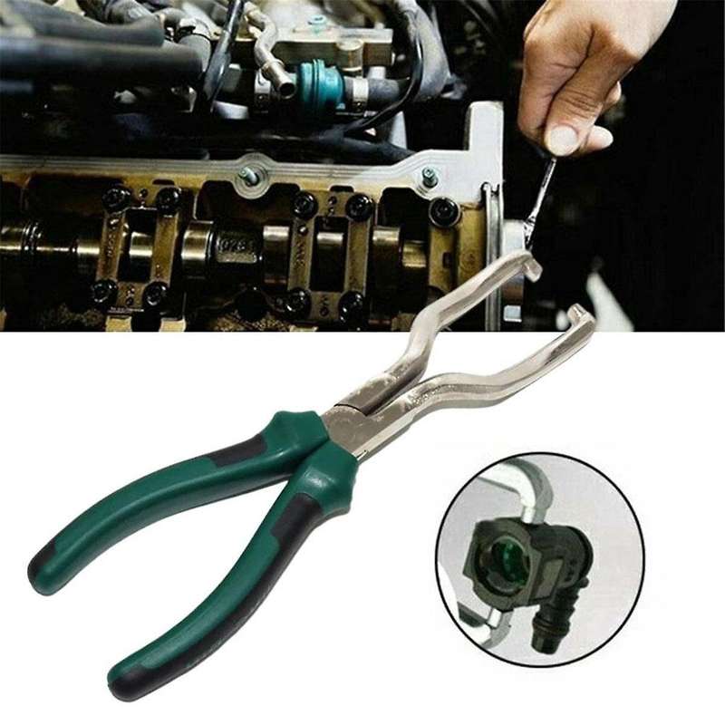 Professional Gasoline Pipe Joint Pliers Oil Tubing Connector Disassembly Tools Carbon Steel Fuel Lin